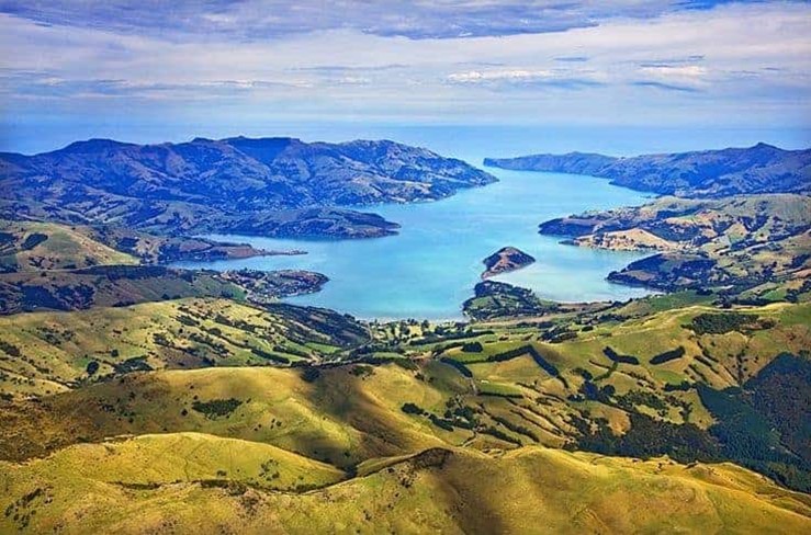 Akaroa and Akaroa Harbour cruise