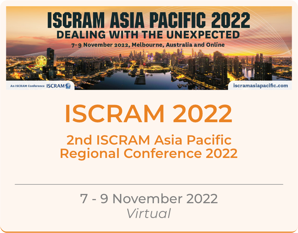 ISCRAM 2022 - Click here